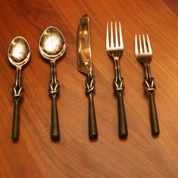 Western Flatware | Handmade Flatware | Knot Flatware | Anteks Home ...