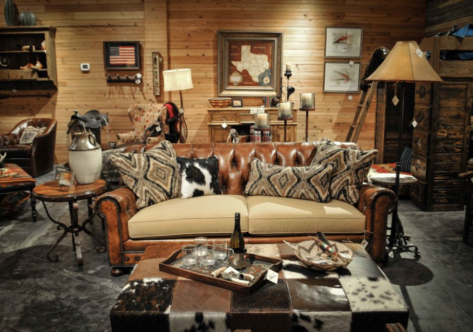 Western Living Room Furniture ~ Cowboy Western Living Room Rustic Decor ...